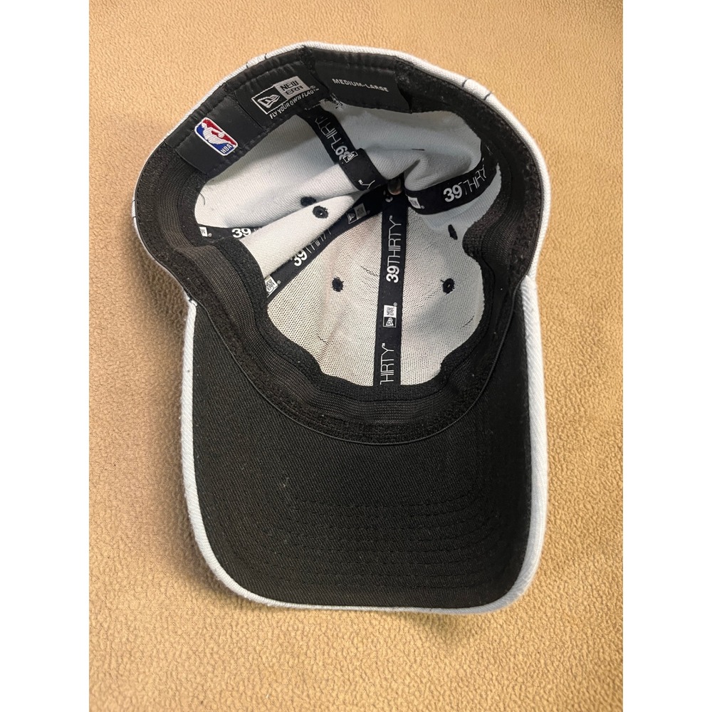 New Era Utah Jazz 39THIRTY Stretch Fit Hat Gray Black Mountain Logo NBA Cap - Picture 10 of 10